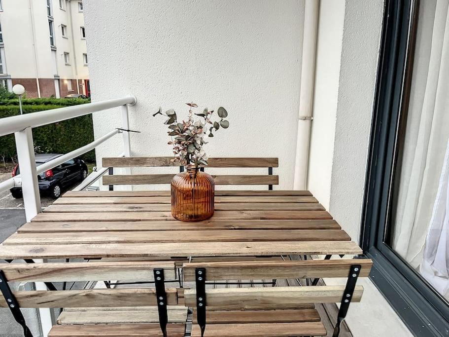 Ferienwohnung Le Julia - Neuf - Gare Et Garage Compiègne Exterior foto